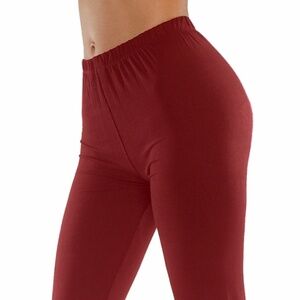 casual leggings comfy elastic waist